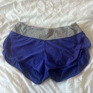 Bruised Berry Lululemon Speed Shorts